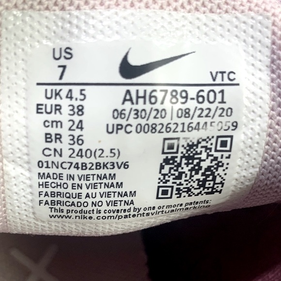 Nike Air Max 270 Women’s Running Walking Sneakers Shoe Size- 7 - Picture 9 of 9